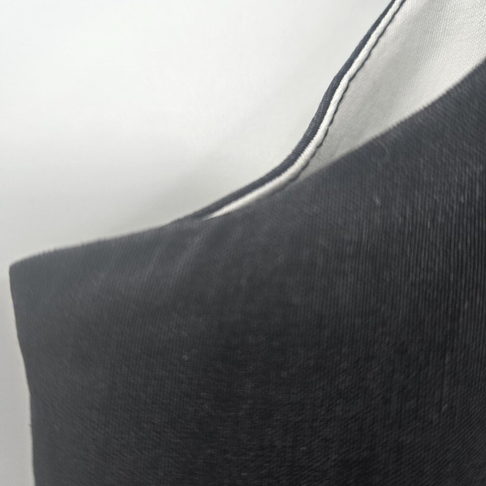 Tatyana Black White Triangle Cutout Back Collar Cotton Nylon Midi Dress 4x - Picture 11 of 12